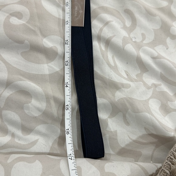 Authentic Prada Navy Blue Elastic Box Belt Strap Multi use for a Gift Box XL - Picture 4 of 8